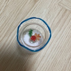 金魚鉢の置物の画像
