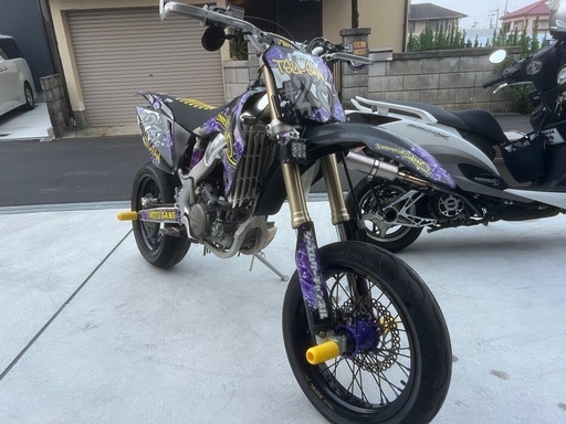 HONDA crf250r 公道仕様　モタード