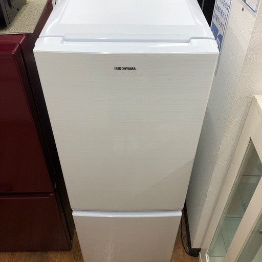 ★送料・設置無料★ 中古 2ドア冷蔵庫 アイリスオーヤマ (No.9857) 中古 アイリスオーヤマ ノンフロン2ドア冷凍冷蔵庫 90L - e