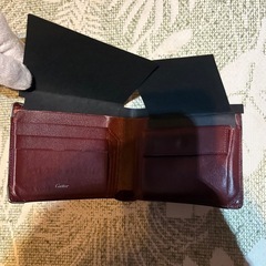 カルティエ　二つ折り財布の画像