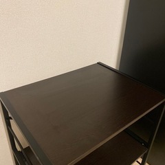 キッチンラック　3段タイプ　スライド式の画像