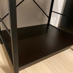 キッチンラック　3段タイプ　スライド式の画像