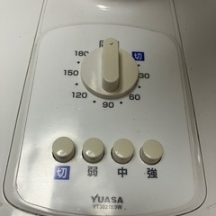 【決まりました】Y250716扇風機2021年製　YUASA YT3021E9W　の画像