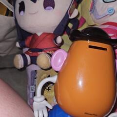 ぬいぐるみ 貯金箱の画像
