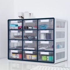 シスマックス 小物収納キャビネット 引き出し12個 SYSMAX ORGANIZERの画像