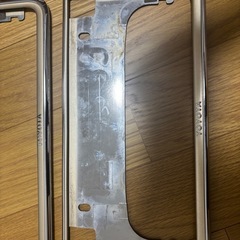 トヨタ 純正 ナンバーフレームセットの画像