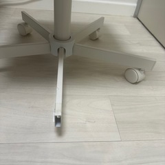 【家具】キャスターチェア⭐︎木製成形合板＋グレークッション張り の画像