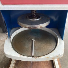 業務用 かき氷機 初雪　HF-800 ブロック氷用　フワフワ氷　の画像