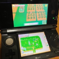 3DS本体 ブラック/オマケで牧場物語ソフトセット☆の画像