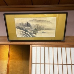 左右反転絵画　インテリア　骨董品の画像