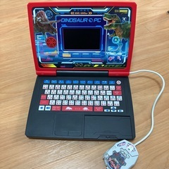 メダルでバトル恐竜図鑑パソコンΩ　SEGA　知育パソコンの画像