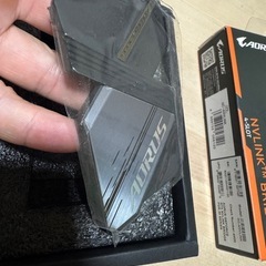 AORUS GeForce RTX 30シリーズ対応 NVLink Bridge (4スロット) モデル番号：GC‑ANVLINKの画像