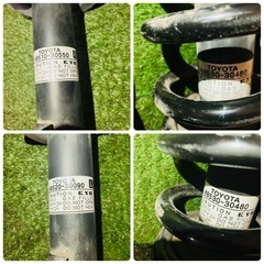 トヨタ クラウン 純正ショック RSR Ti2000 サスペンション 4本セット RSR GSR180 GSR182 18系 48510-30550 48520-30090 48530-30480 の画像