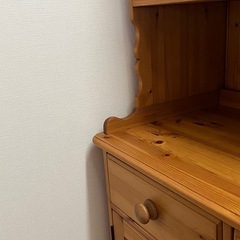 パイン材　キッチンボードの画像