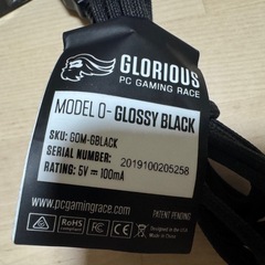 GLORIOUS model O glossy blackの画像