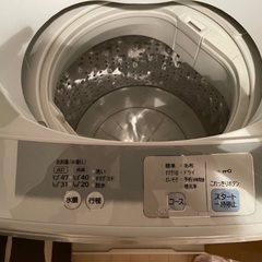 【お譲り先決定しました/動作問題なし】日立STEP WASH 2014年製の画像