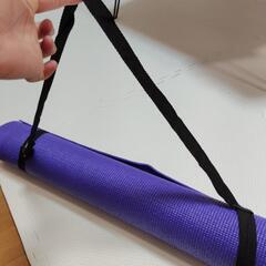 ヨガマット　紫の画像