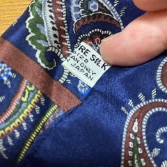 日本製シルクスカーフの画像