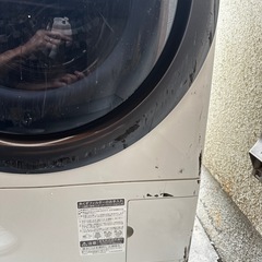 シャープ　SHARP  ドラム式洗濯乾燥機　の画像