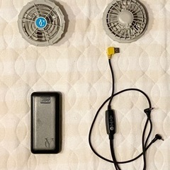 空調服 フルセット ベスト 迷彩 XLサイズ  扇風機付き 熱中症対策 夏②の画像