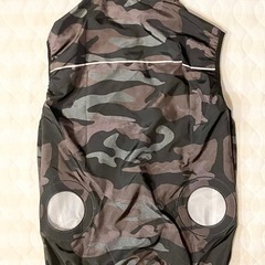 空調服 フルセット ベスト 迷彩 XLサイズ  扇風機付き 熱中症対策 夏②の画像