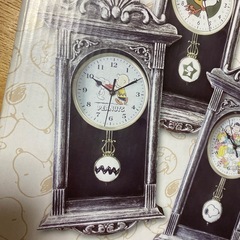 スヌーピークラッシック壁掛け時計の画像