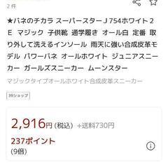【試着のみ】内履きズック　靴の画像