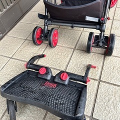 二人乗りベビーカーの画像