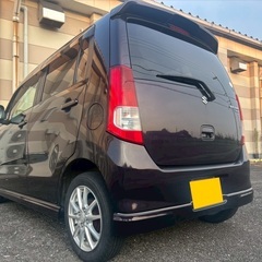 特別仕様車☆走行10万キロ☆月々8千円〜分割払い可‼️ 車検2年付き！【名義変更代込み】☆スズキ ワゴンR☆Bluetooth対応ナビ付き☆走行中DVD見れます☆便利なバックカメラ付き☆プッシュスタート☆ドライブレコーダー付きのフル装備☆社外アルミ☆そのまま乗って帰れます！の画像