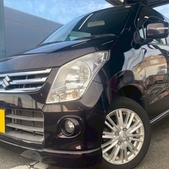 特別仕様車☆走行10万キロ☆月々8千円〜分割払い可‼️ 車検2年付き！【名義変更代込み】☆スズキ ワゴンR☆Bluetooth対応ナビ付き☆走行中DVD見れます☆便利なバックカメラ付き☆プッシュスタート☆ドライブレコーダー付きのフル装備☆社外アルミ☆そのまま乗って帰れます！の画像