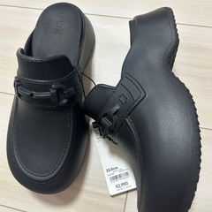 新品未使用　ローファー　クロッグ　サンダル　23cmの画像
