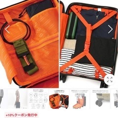 廃盤　万能！BEAMS DESIGN スーツケース  ネイビー 美品　ビームスキャリーケースの画像