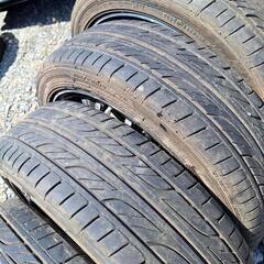 15インチ【グッドイヤータイヤ付】165/55R15☆ホイールセット☆軽自動車用、ワゴンR、NBOX、スペーシア、Nワゴン、タント、ハイゼット等々の画像