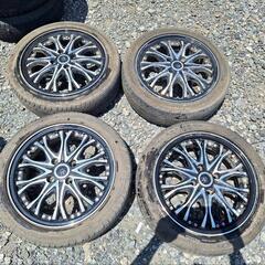 15インチ【グッドイヤータイヤ付】165/55R15☆ホイールセ...
