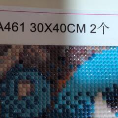 ダイヤモンドアート完成品の画像