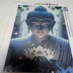 ダイヤモンドアート完成品の画像
