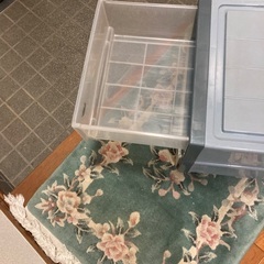 ファンシーケース　収納ケース　二個セットの画像