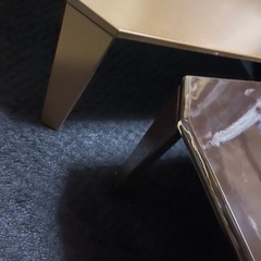 折りたたみテーブル シャイン2 折れ脚テーブル セットの画像