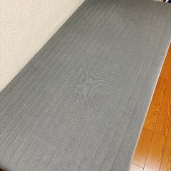 【あと1週間】グレー 脚付きマットレス シングルの画像