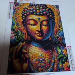 ダイヤモンドアート完成品の画像