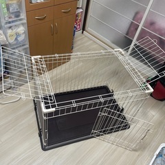ペットケージ(上も開けれる屋根付き) の画像