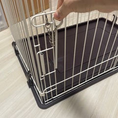 ペットケージ(上も開けれる屋根付き) の画像