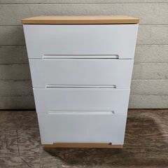 ウッドチェスト　ニトリ　チェスト　3段　中古 ウッドチェストニトリチェスト3段中古