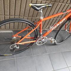GIANT ESCAPE AIR ジャイアント エスケープ エア XS SHIMANO オレンジ オマケ多数 検索 R3 クロスバイク 自転車 引取り限定 東京 中古の画像