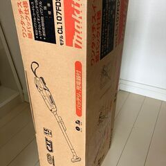 マキタ コードレス掃除機CL107 紙パック式の画像
