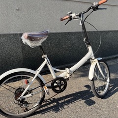 321番　全車両格安販売‼️ 20インチ 変速　折り畳み　ミニチャリ　ミニベロの画像