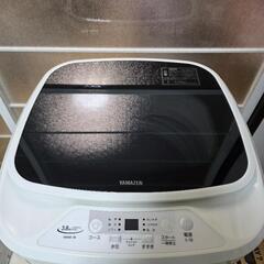 山善 小型全自動洗濯機 3.8kg 2021年式の画像
