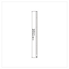 【中古エレクタ】ポール 1000mm ステンレス 1組2本入の画像