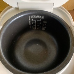 EJ543番 SHARP ジャー炊飯器 KS-C5L-Wの画像