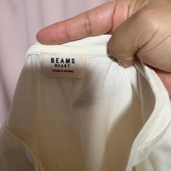 BEAMS HEART ビームス　ゆったりデザインワンピースの画像